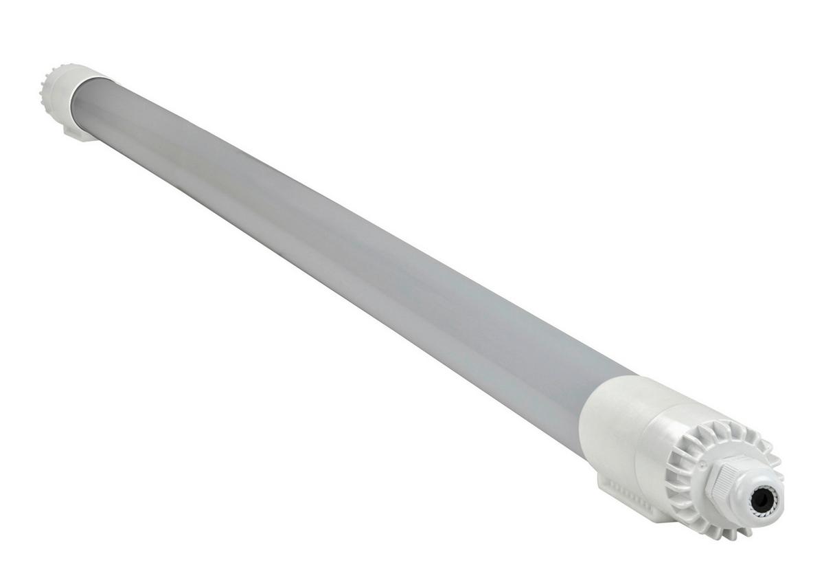 Led-deckenleuchte L: 110 Cm, Für In- Und Outdoor - Weiß, Basics, Kunststoff (110/4,4/4,5cm)