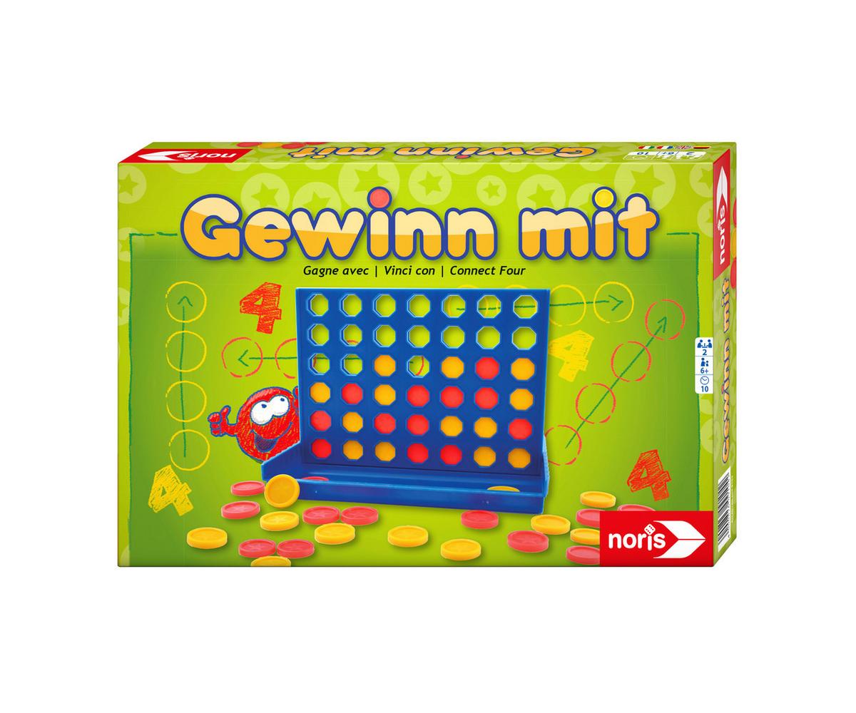 Lernspiel Gewinn Mit 4, Strategiespiel Ab 6 Jahren - Multicolor, Basics, Kunststoff (4,8/31,2/21,3cm)