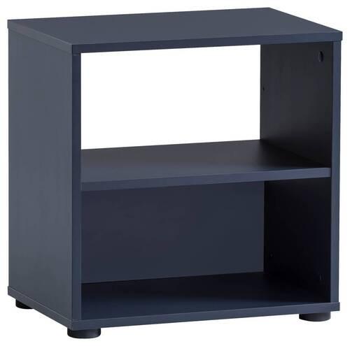 Regal Kent Regal - Blau/Schwarz, Holzwerkstoff (48,5/50,1/33,2cm) - MID.YOU