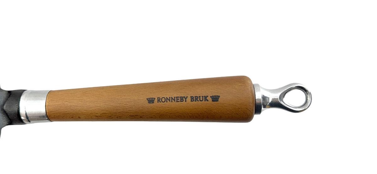 GRILLPFANNE D: 25 mit Buchenholzgriff - Schwarz/Braun, Basics, Holz/Metall (51/25/7.5cm)