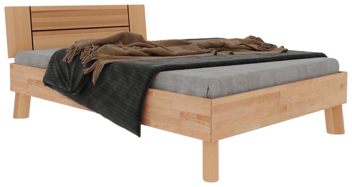 Bett Como Kernbuche 160x200cm - MODERN, Holz (160/200cm) - MID.YOU