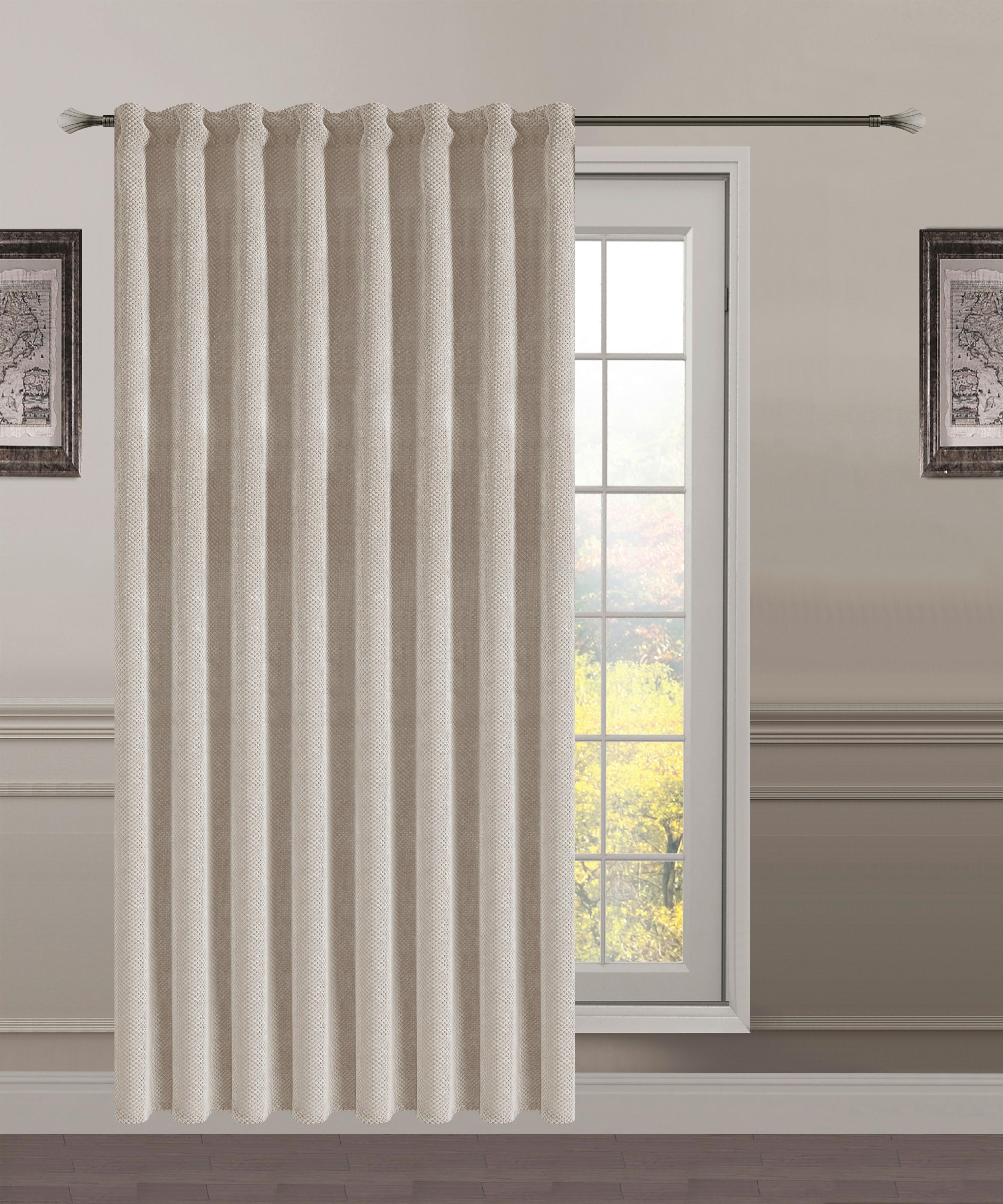 Fertigvorhang Belinda - Weiß, ROMANTIK / LANDHAUS, Textil (140/245cm) - James Wood