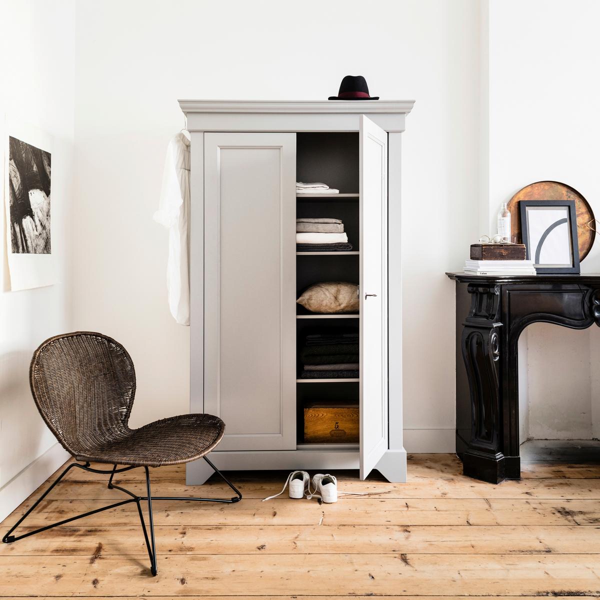 Kommode Isabel Grau B: 118 cm - Grau, Design, Holz (118/191/47cm) - Livetastic