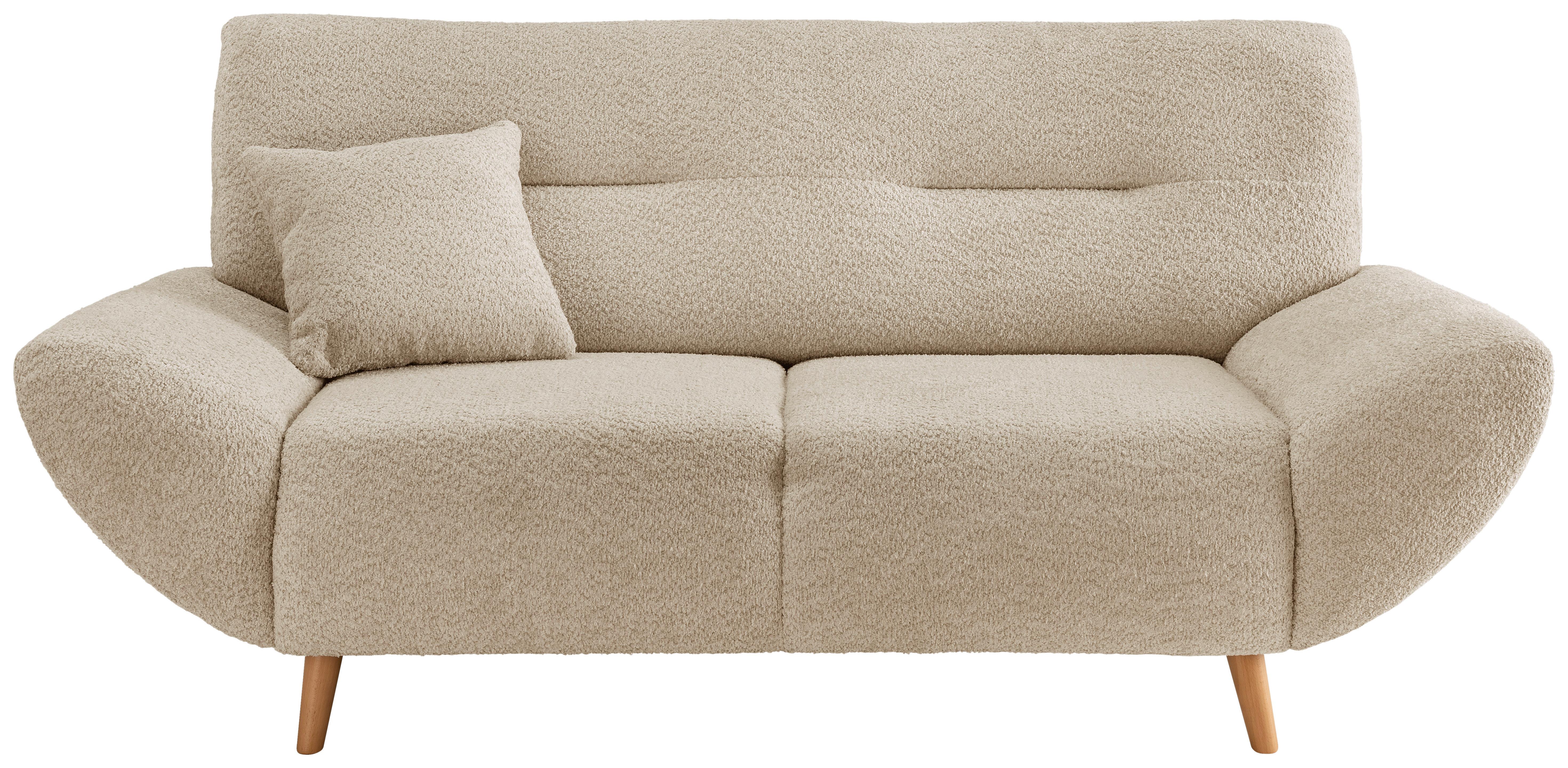 3-Sitzer-Sofa Drago, Beige B: 205 cm - Wildeiche/Beige, KONVENTIONELL, Textil (205/81/90cm) - MID.YOU