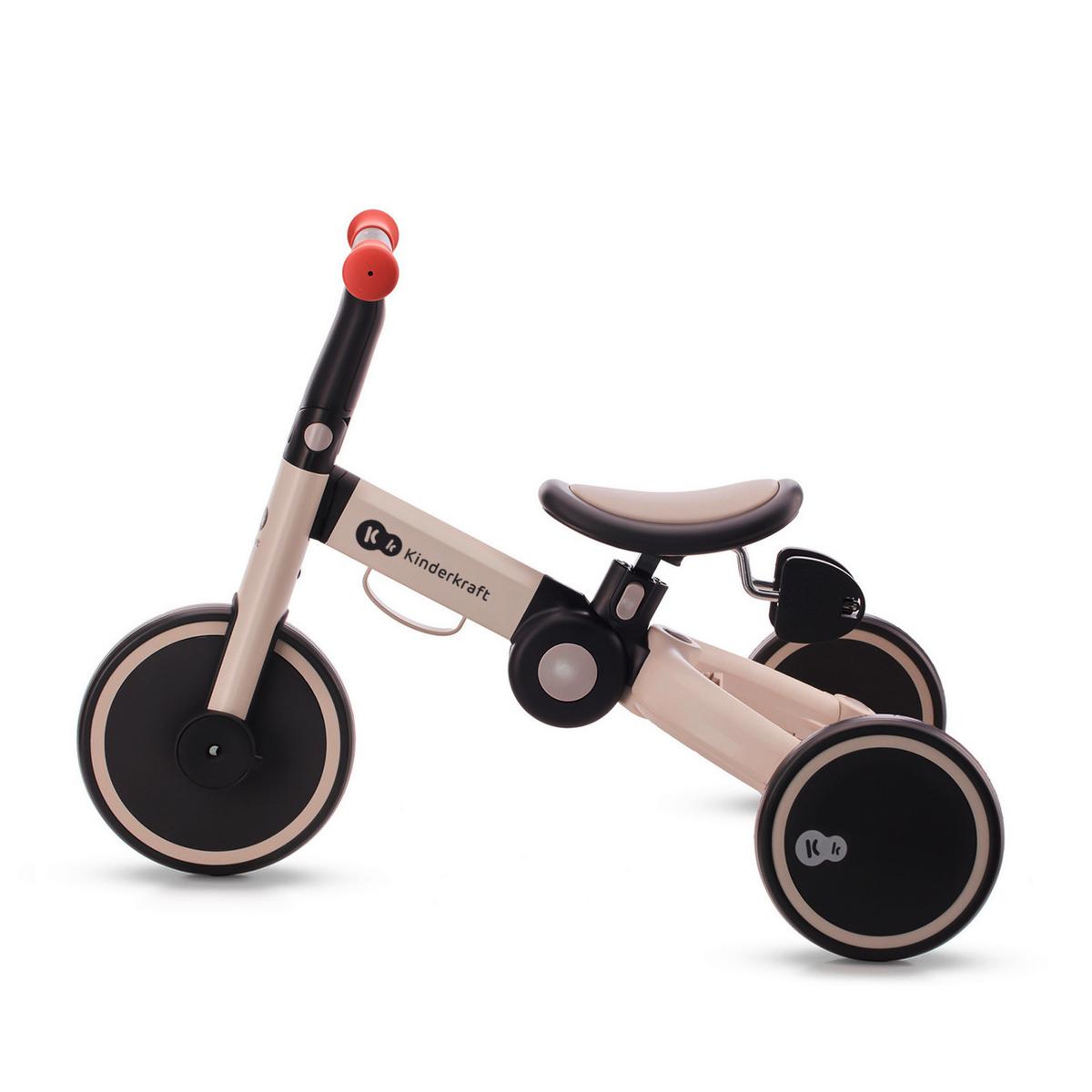 Dreirad 4trike Grau, B/h/t: 69x49x44,5cm - Grau, Basics, Kunststoff/Metall (69/49/44.5cm) - Kinderkraft