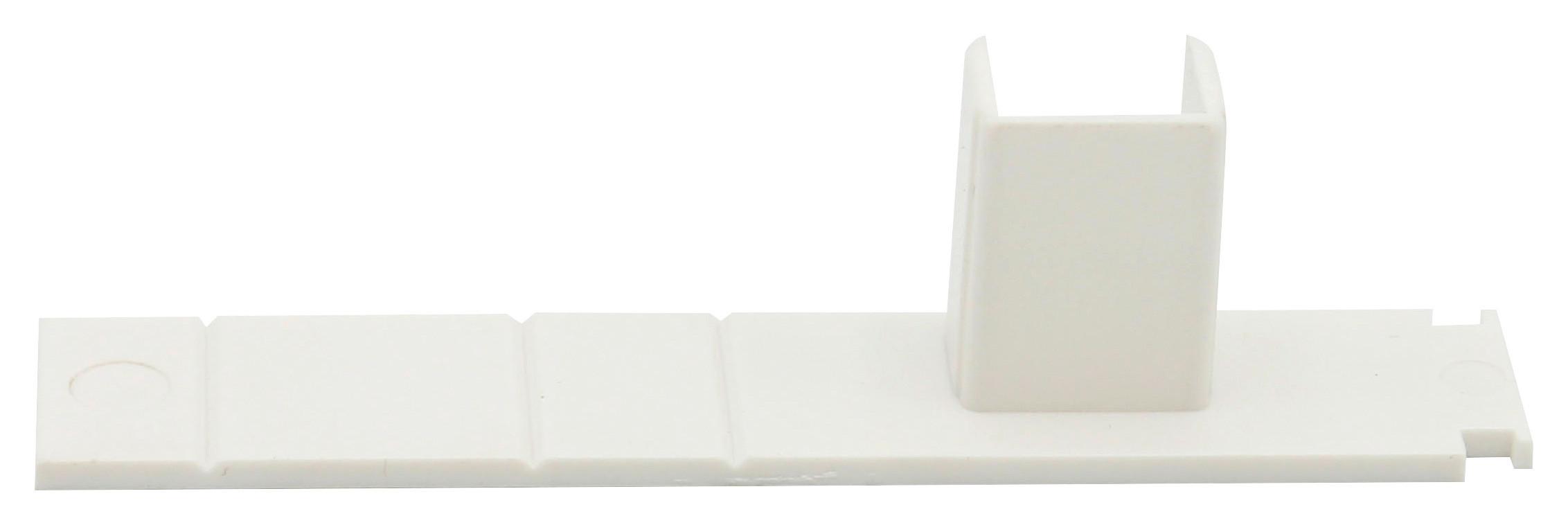 Postranní Koncovky Amelie - bílá, plast (8.3/2.2/1.7cm) - Modern Living