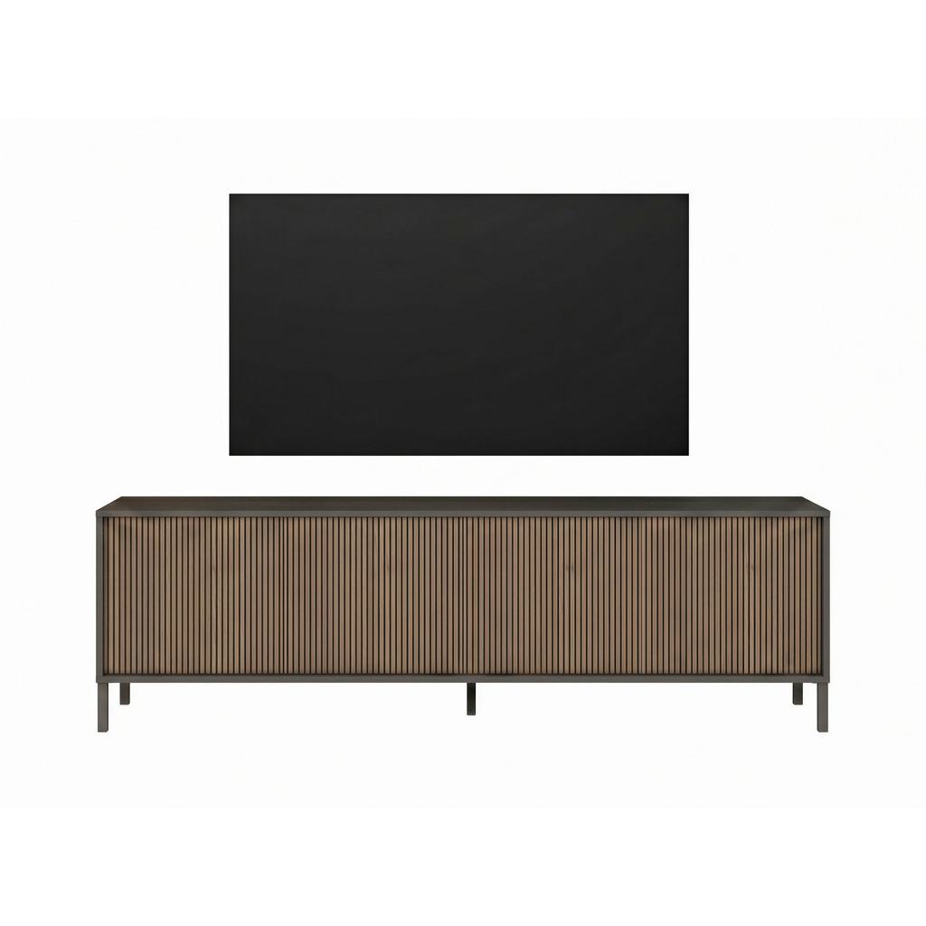 TV-Element Cortina Braun/Lavagrau B: 205cm