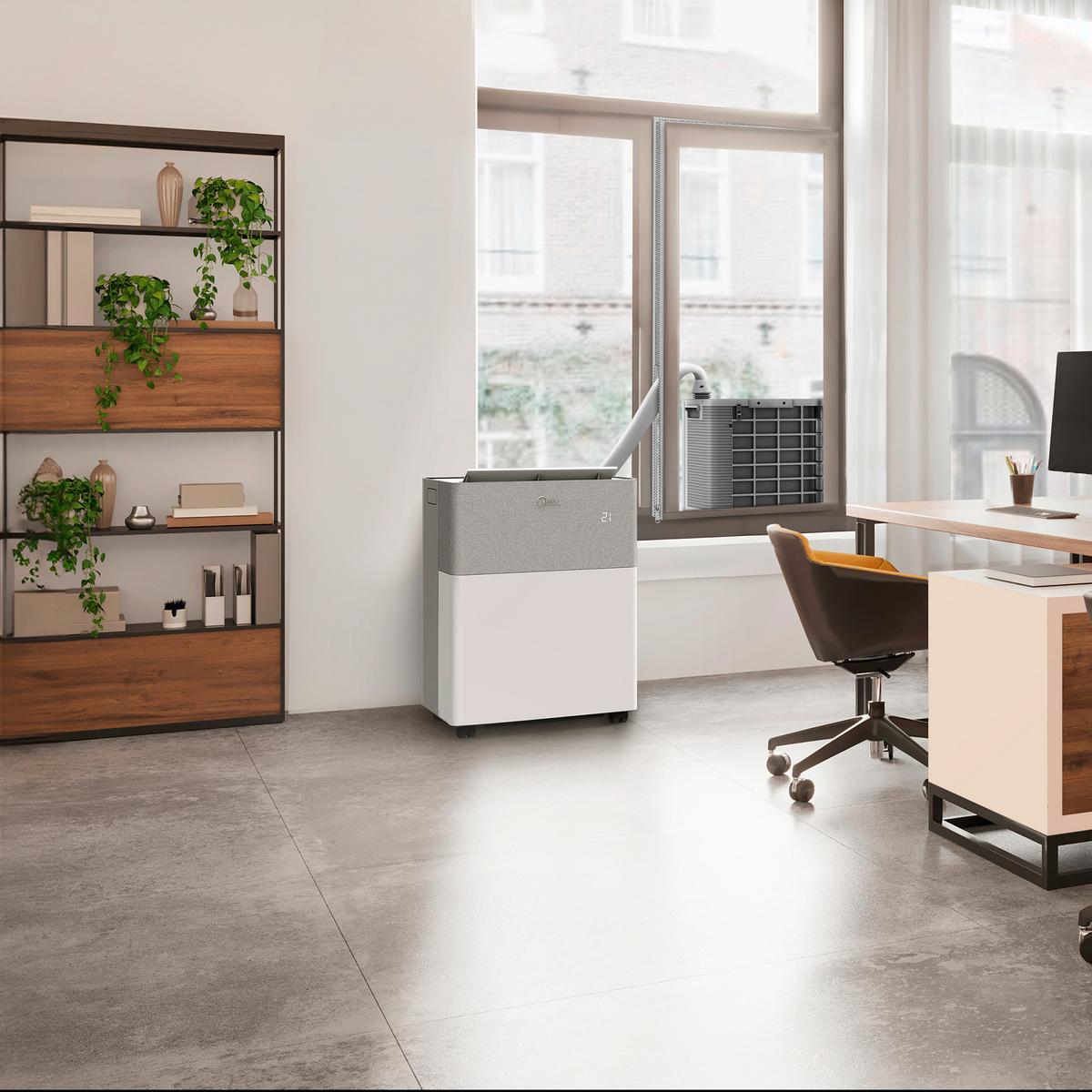 Klimaanlage Portasplit - Weiß, Basics, Kunststoff (51,8/64,6/34cm) - Midea