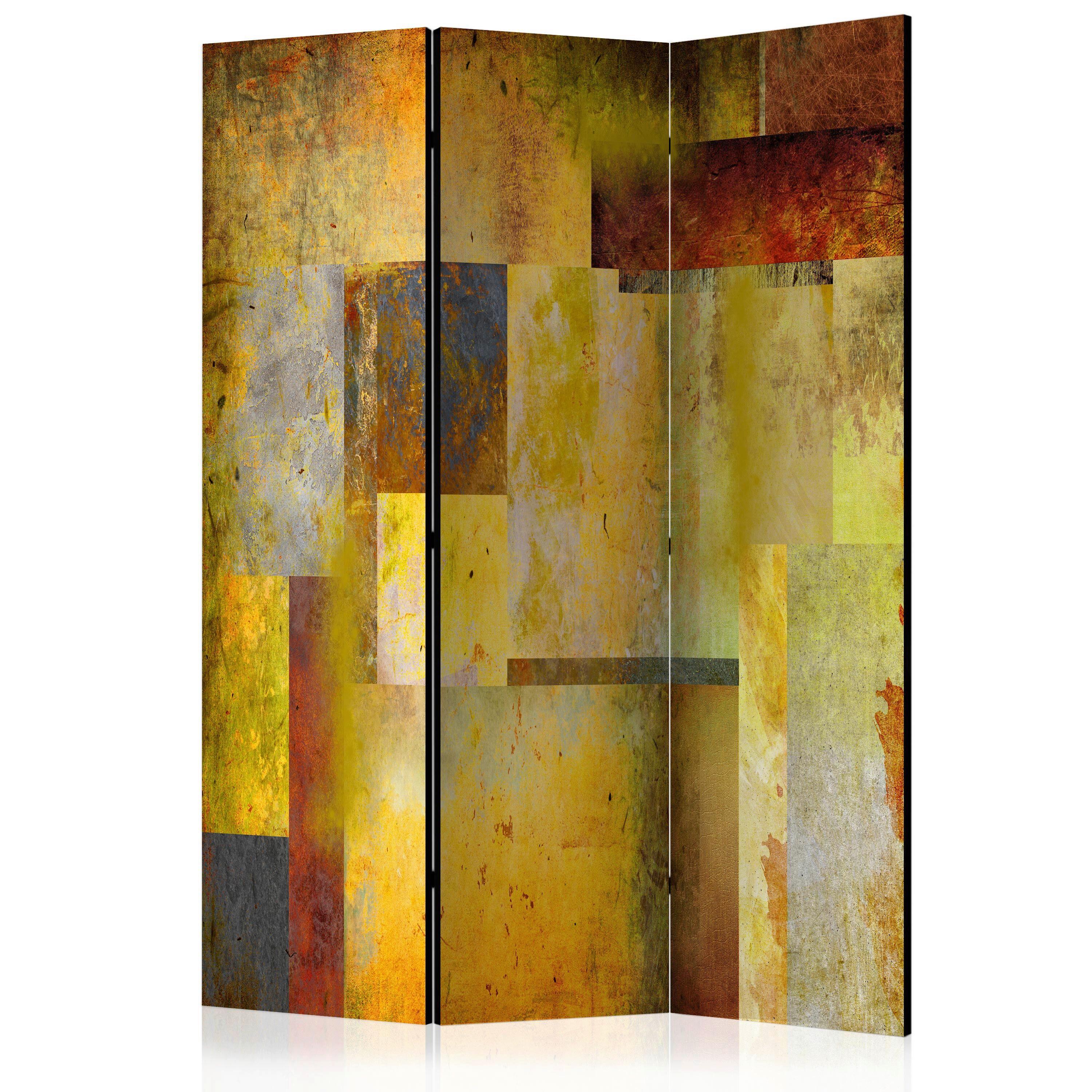 Paravent Multicolor Dunkelgelb B: 135cm