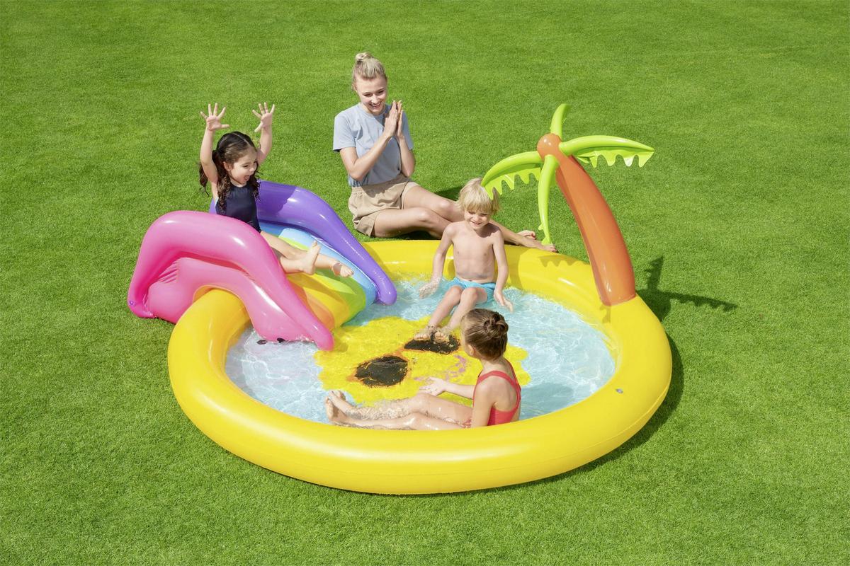 Pancsolómedence Sunnylad Splash - többszínű, Konventionell, műanyag (237/201/104cm) - Bestway