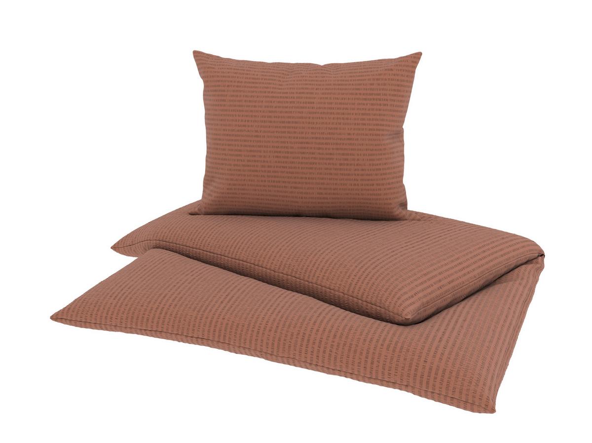 Bettwäsche Leila - Mokka, KONVENTIONELL, Textil - Ondega