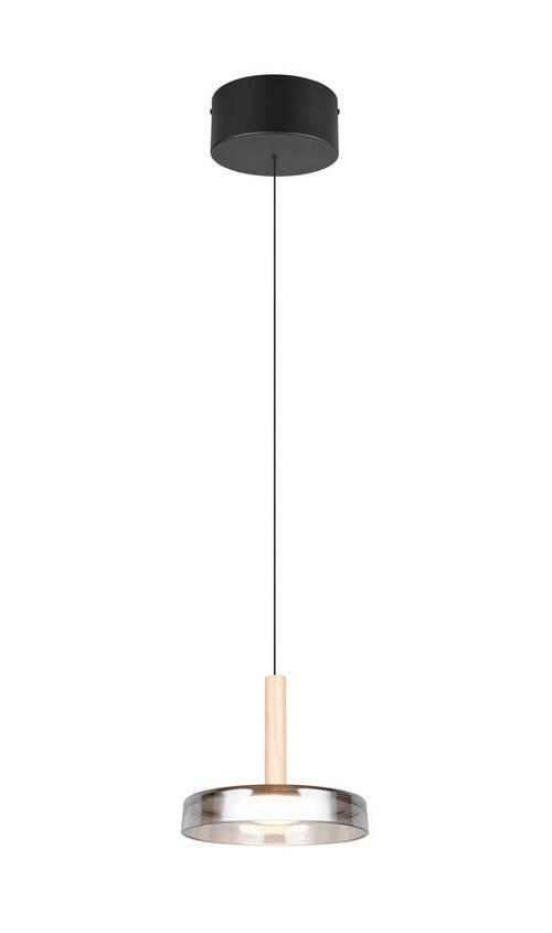 LED-Pendelleuchte 354910132 Celeste - Schwarz/Grau, Design (22/200cm) - Trio Leuchten