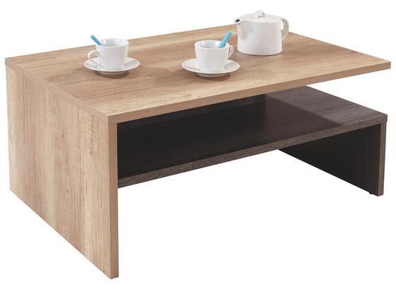 Konferenčný Stolík Laura - farby dubu, Moderný, kompozitné drevo (90/42/60cm) Konferenčný Stolík Laura - farby dubu, Moderný, kompozitné drevo (90/42/60cm)