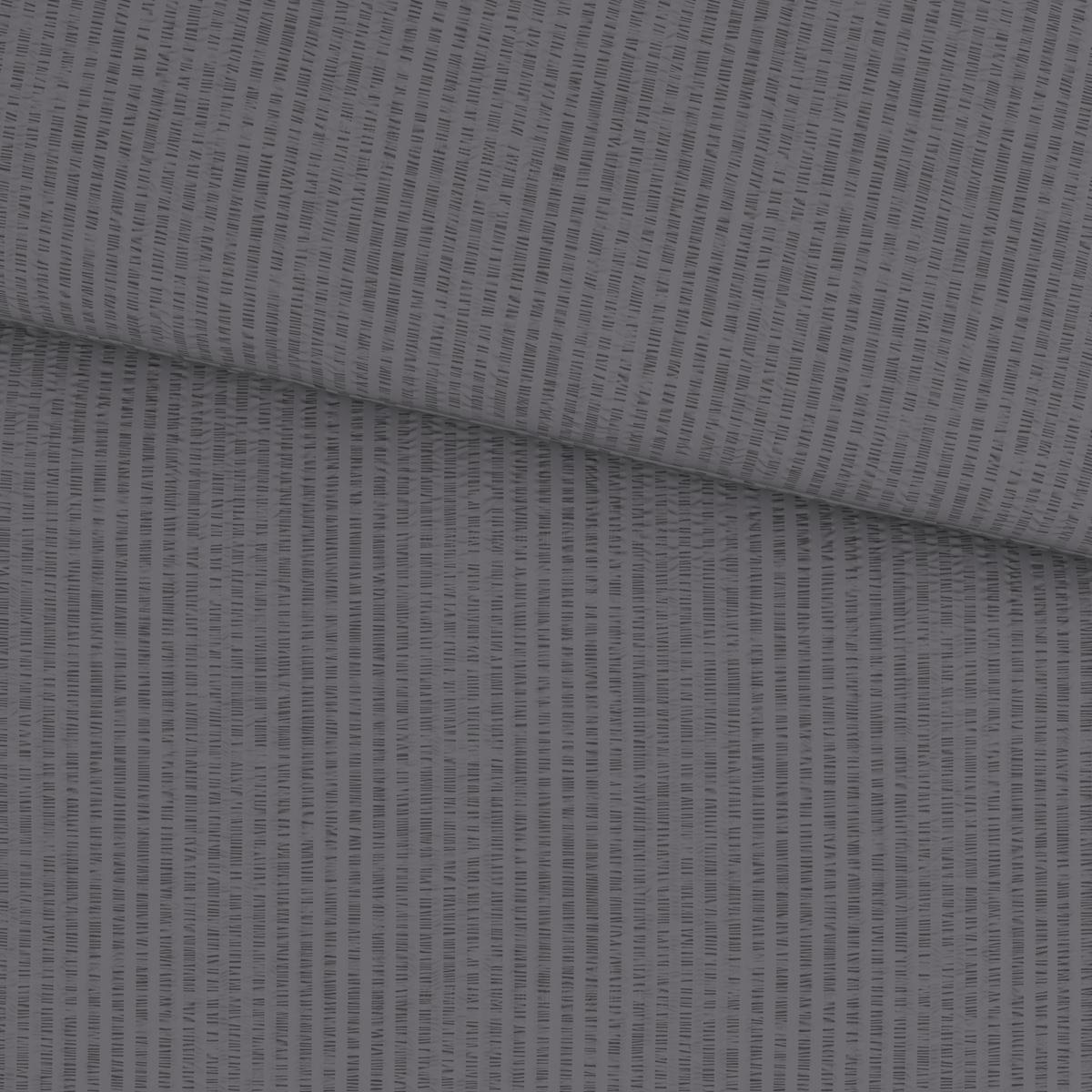 Bettwäsche Leila - Anthrazit, KONVENTIONELL, Textil - Ondega