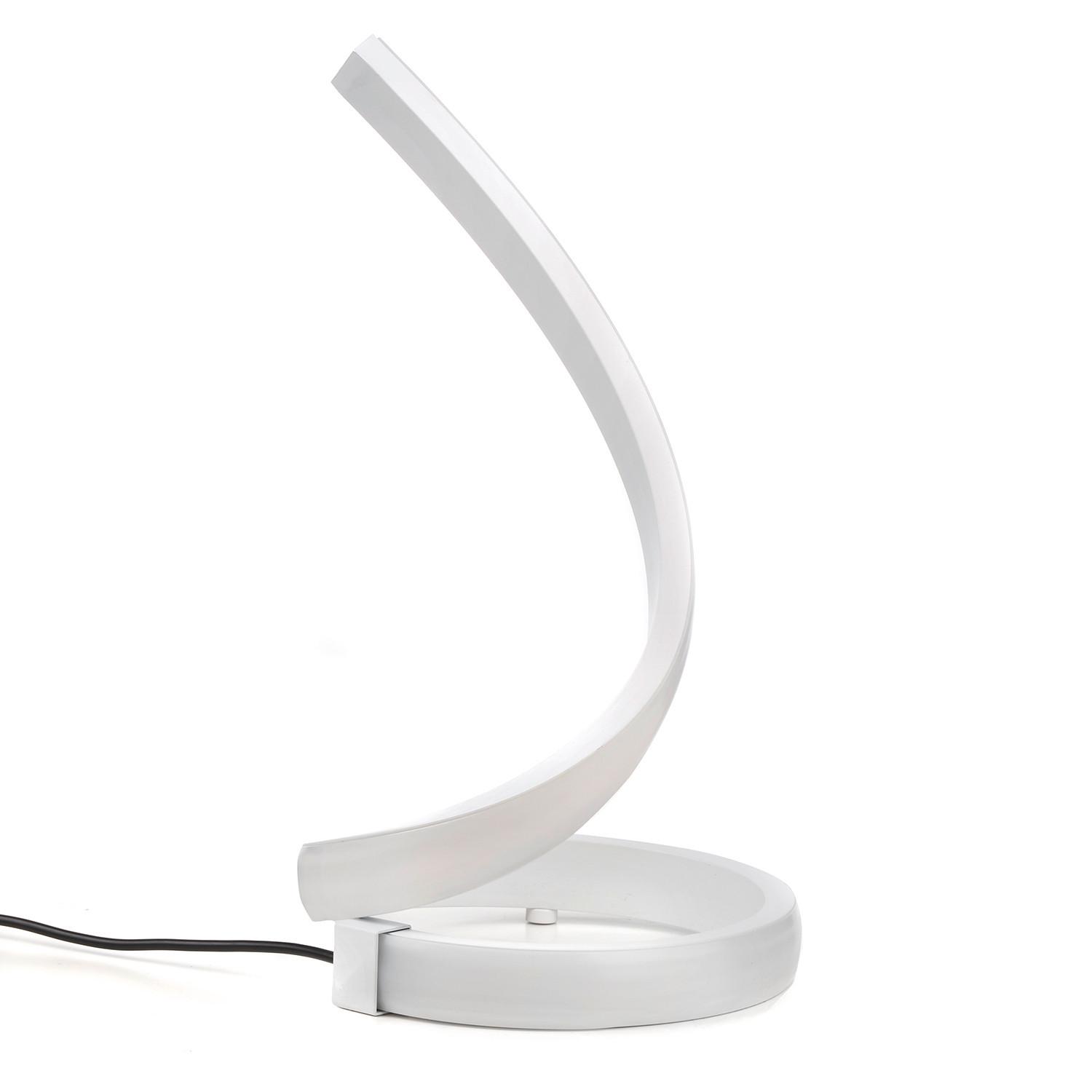 LED-Tischleuchte 5009/Lb - Weiß, Design, Metall (16/16/32cm)