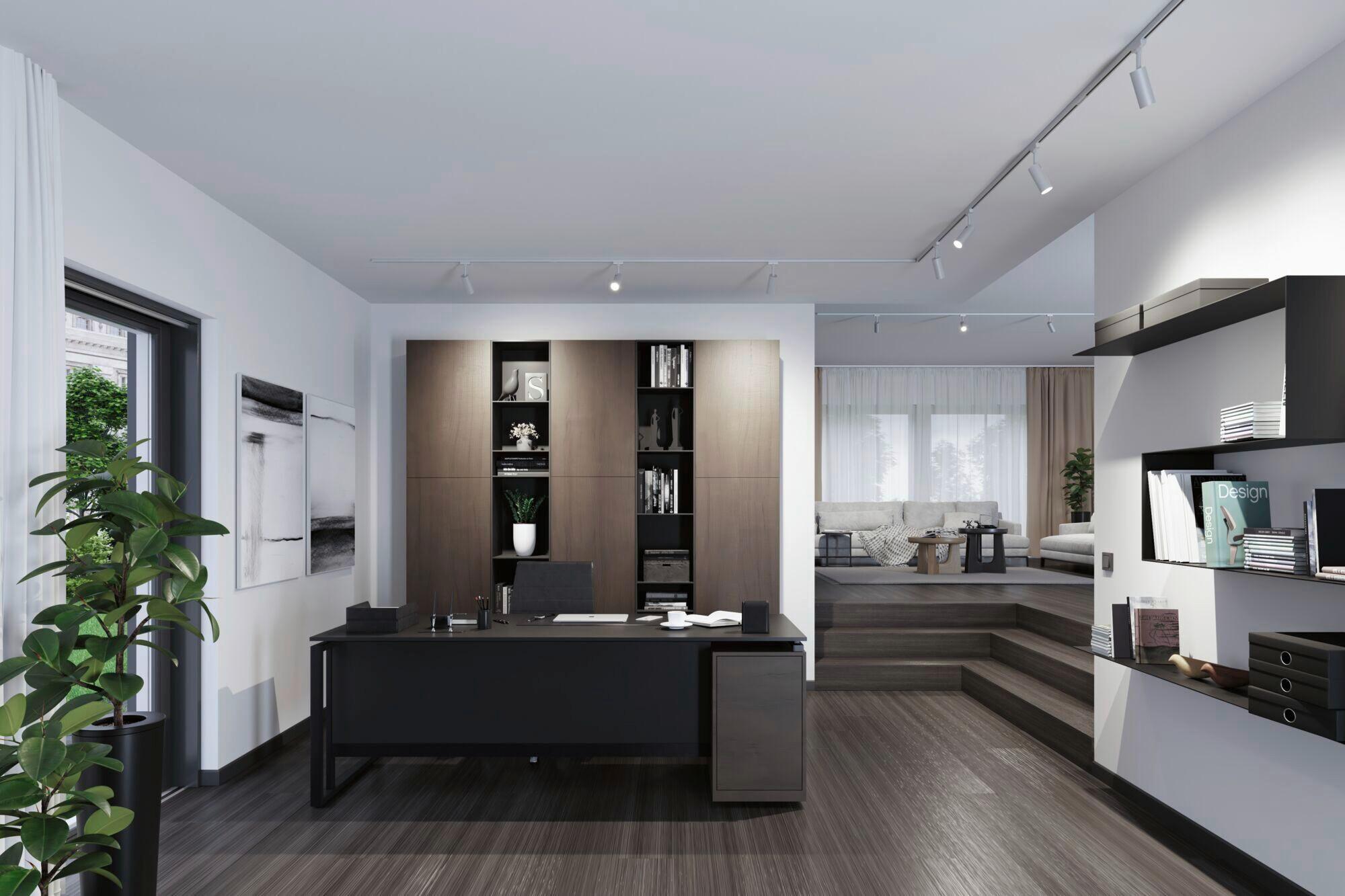 Schienensystem-strahler 95596 Urail Spot Tubo - Chromfarben, Basics, Kunststoff/Metall (4,3/18,8cm) - Paulmann