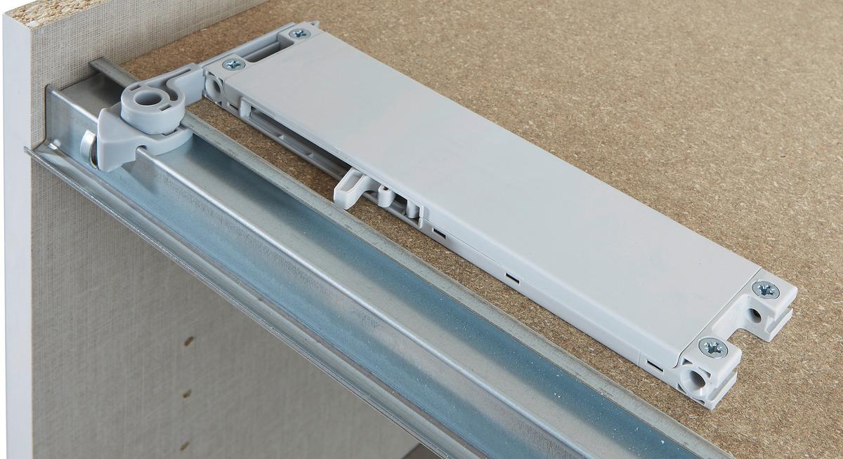 Türdämpfer Packs_blue 2 Stk. Silber für Schwebetürenschrank - Silberfarben, Basics, Kunststoff/Metall (7/2/21cm) - Rauch Möbel