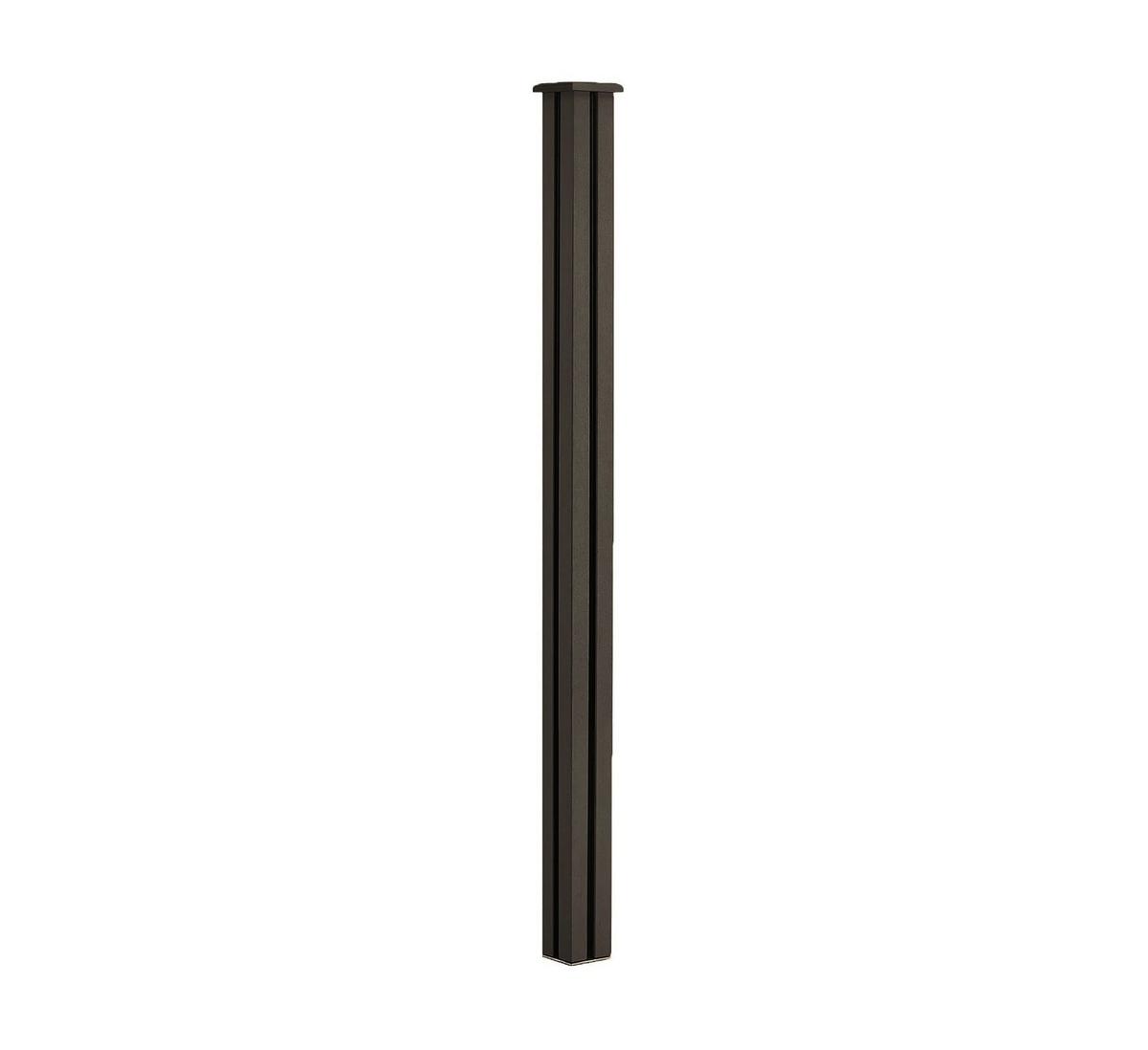 Sichtschutz CARACAS 5xElement + 6 Pfosten, grau - Grau, Basics, Kunststoff (960/10/170cm)
