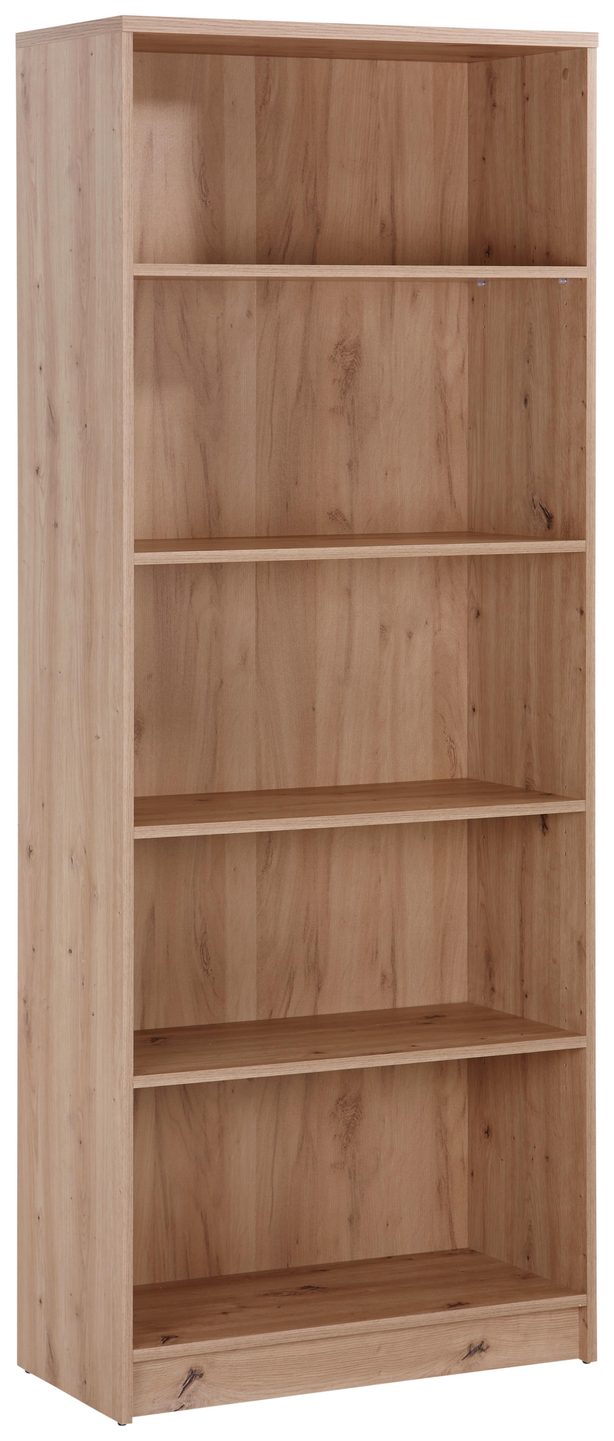 Regal 4-you New B: 74 Cm Eiche Artisan Dekor - Eiche Artisan, MODERN, Holz (74/189,5/35,2cm)