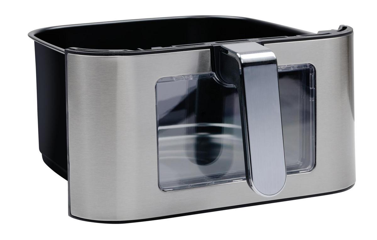 Heißluftfritteuse 24542 - Silberfarben/Schwarz, Basics, Kunststoff/Metall (38/29,5/36,5cm)