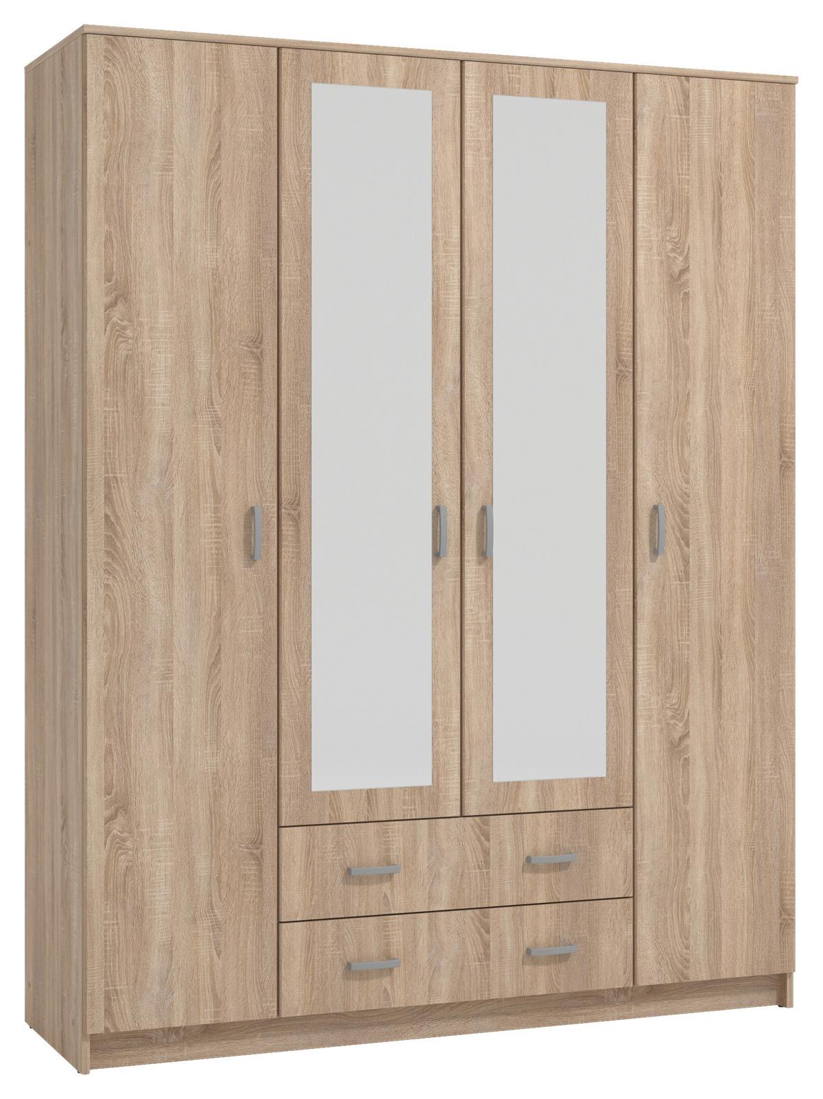 Nyílóajtós Szekrény Hana 160/205 Cm *top Ár* - Basics (160/205/52cm) - Best Price