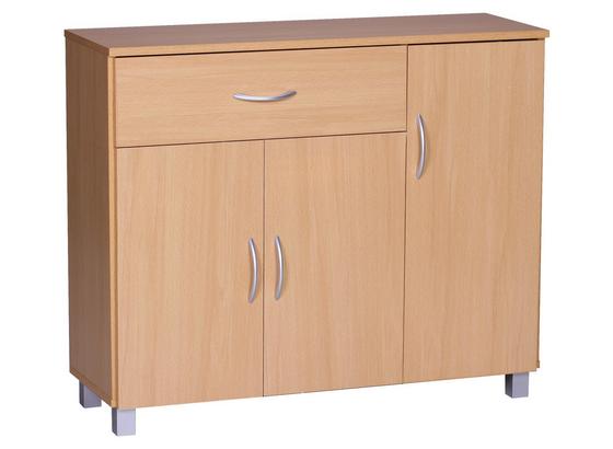 Sideboard Jarry B: ca. 90 cm - Buchefarben/Grau, KONVENTIONELL, Holzwerkstoff (90/75/30cm) - Livetastic Sideboard Jarry B: ca. 90 cm - Buchefarben/Grau, KONVENTIONELL, Holzwerkstoff (90/75/30cm) - Livetastic