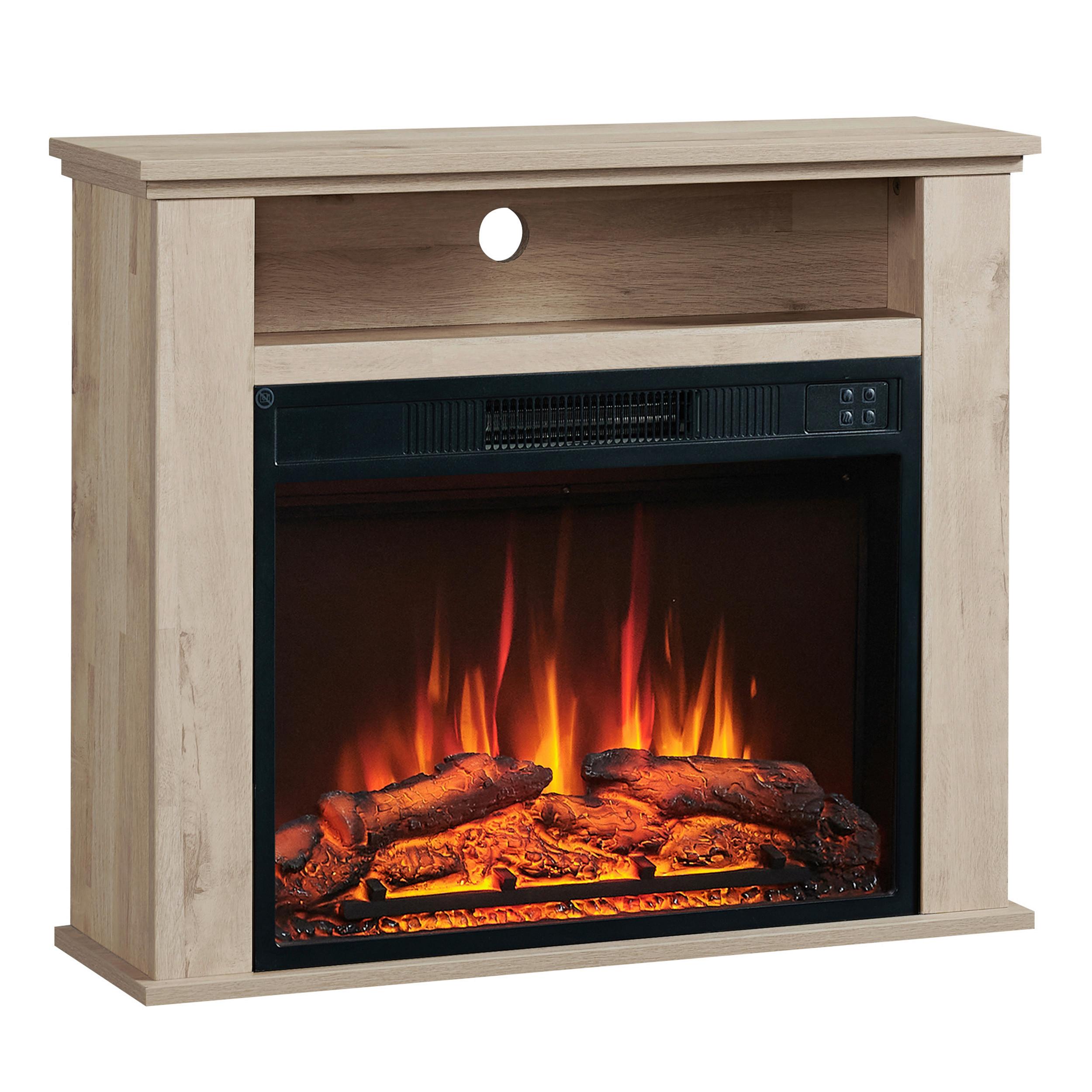 Elektrokamin Frida - Eichefarben, Basics, Holzwerkstoff/Metall (23/85/65cm)