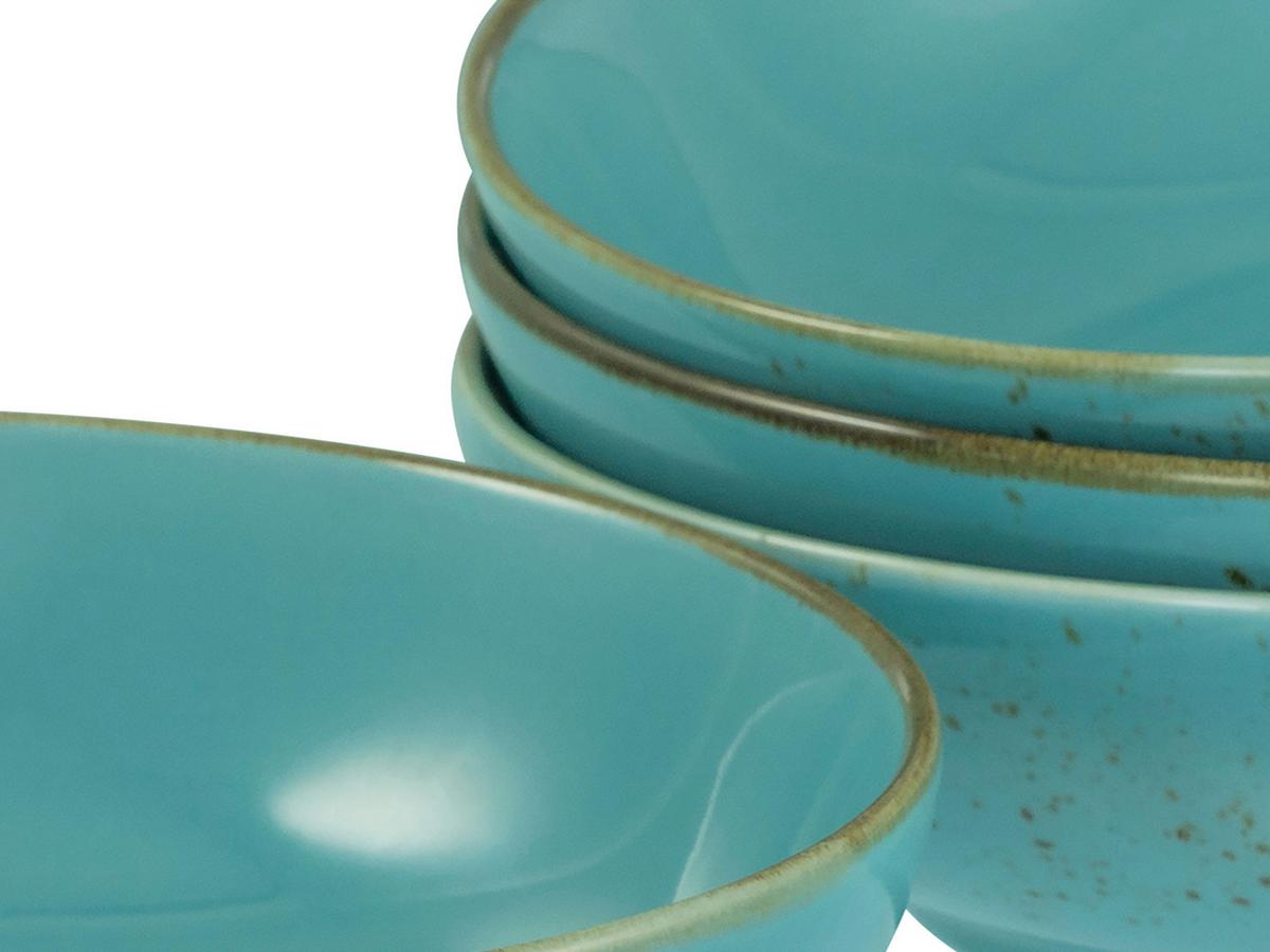 Schüsselset Nature Collection Water, 4--Teilig., Blau - Blau, Design, Keramik - Creatable