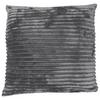 Zierkissen Sina 45x45 cm Polyester Anthrazit mit Zipp - Anthrazit, MODERN, Textil (45/45cm) - Luca Bessoni