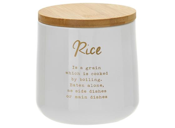 Dóza Na Potraviny Fiona - Rice - prírodné farby/medená, Štýlový, kov/drevo (10/11cm) - Zandiara Dóza Na Potraviny Fiona - Rice - prírodné farby/medená, Štýlový, kov/drevo (10/11cm) - Zandiara