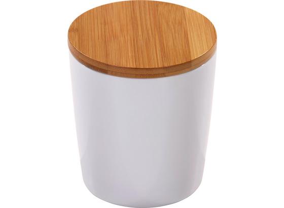 Vorratsdose Julitta 0,75 Liter - Naturfarben/Weiß, KONVENTIONELL, Keramik/Holz (11,3/13cm) - James Wood Vorratsdose Julitta 0,75 Liter - Naturfarben/Weiß, KONVENTIONELL, Keramik/Holz (11,3/13cm) - James Wood