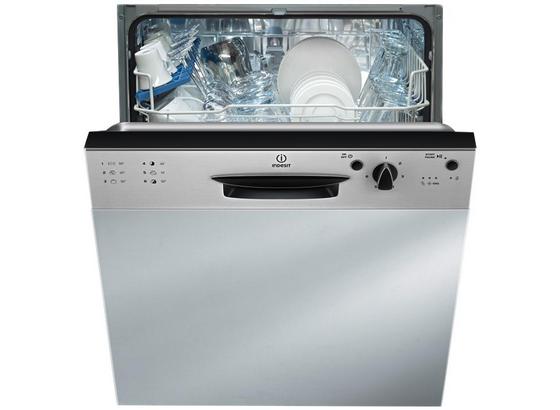 Indesit integrierbarer Geschirrspüler Dpg 16b1 A Nxeu - Edelstahlfarben/Schwarz, MODERN, Metall (59,6/82/57cm) - Indesit Indesit integrierbarer Geschirrspüler Dpg 16b1 A Nxeu - Edelstahlfarben/Schwarz, MODERN, Metall (59,6/82/57cm) - Indesit