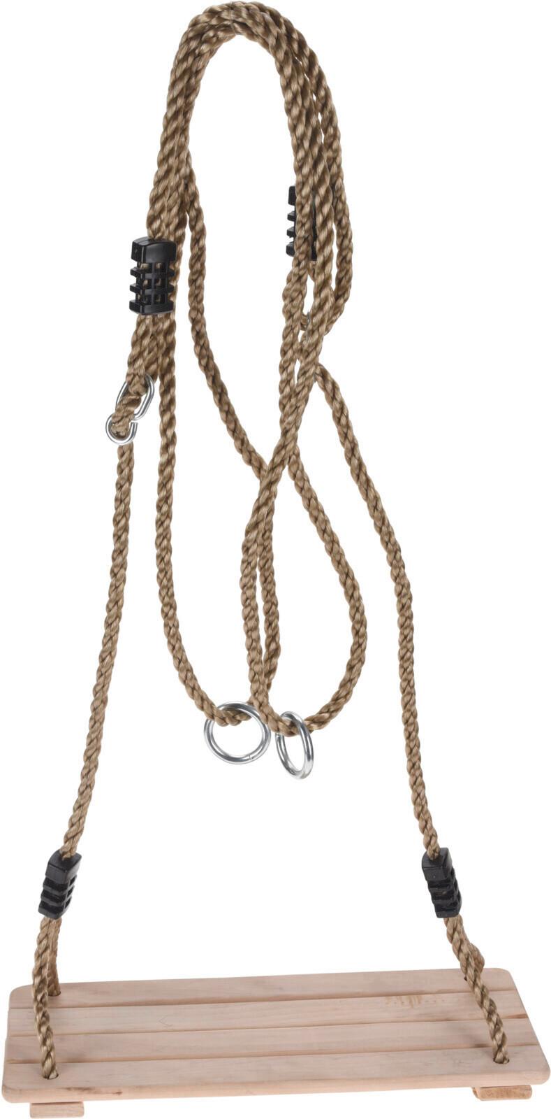 Gartenschaukelstuhl Hellbraun BxHxT: 40,5x17x7 cm - Hellbraun, Basics, Holz (40.5/17/7cm)