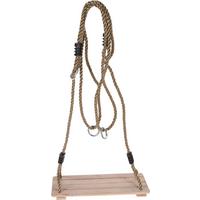 Gartenschaukelstuhl Hellbraun BxHxT: 40,5x17x7 cm - Hellbraun, Basics, Holz (40.5/17/7cm)