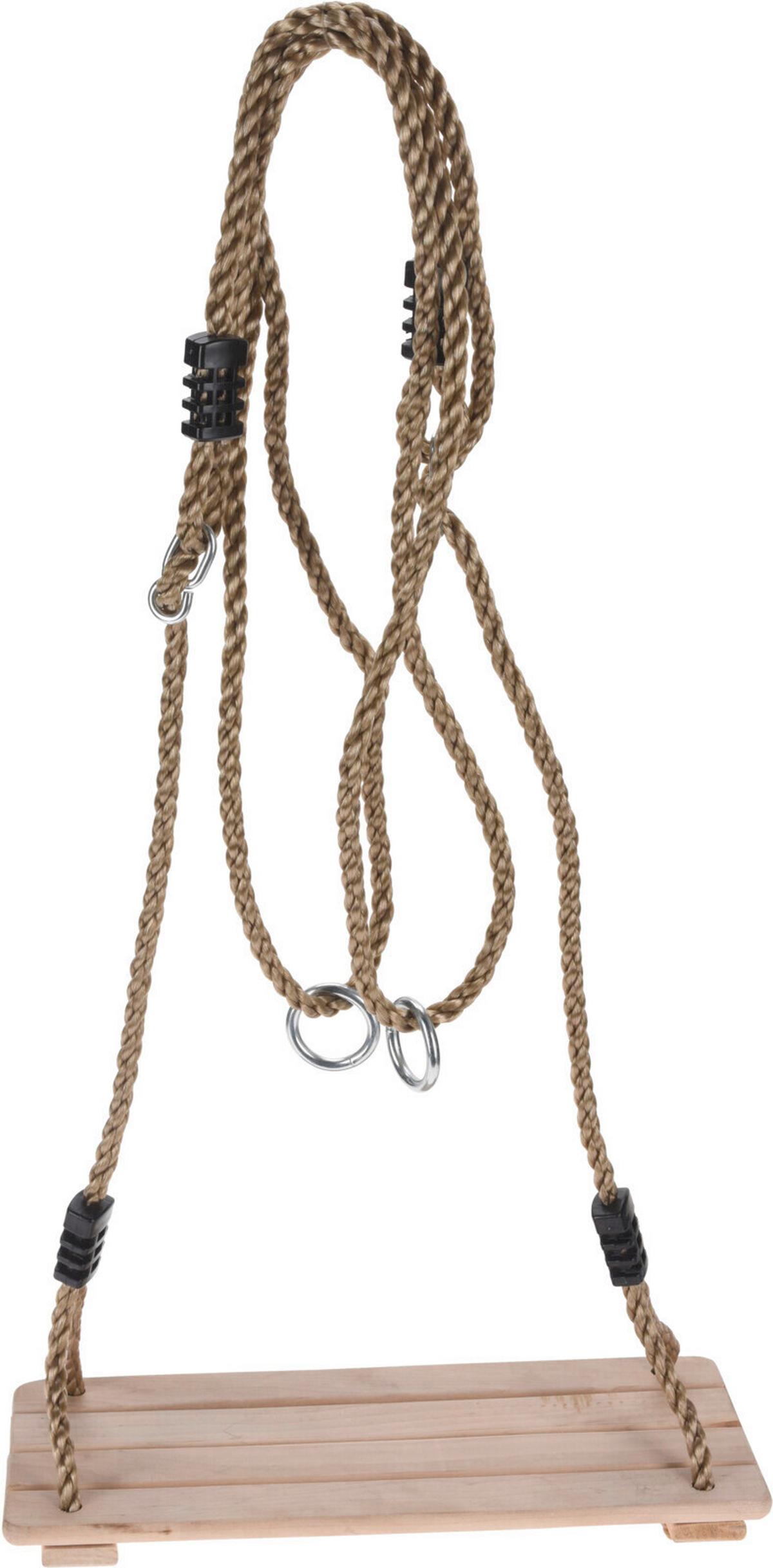 Gartenschaukelstuhl Hellbraun BxHxT: 40,5x17x7 cm - Hellbraun, Basics, Holz (40.5/17/7cm)