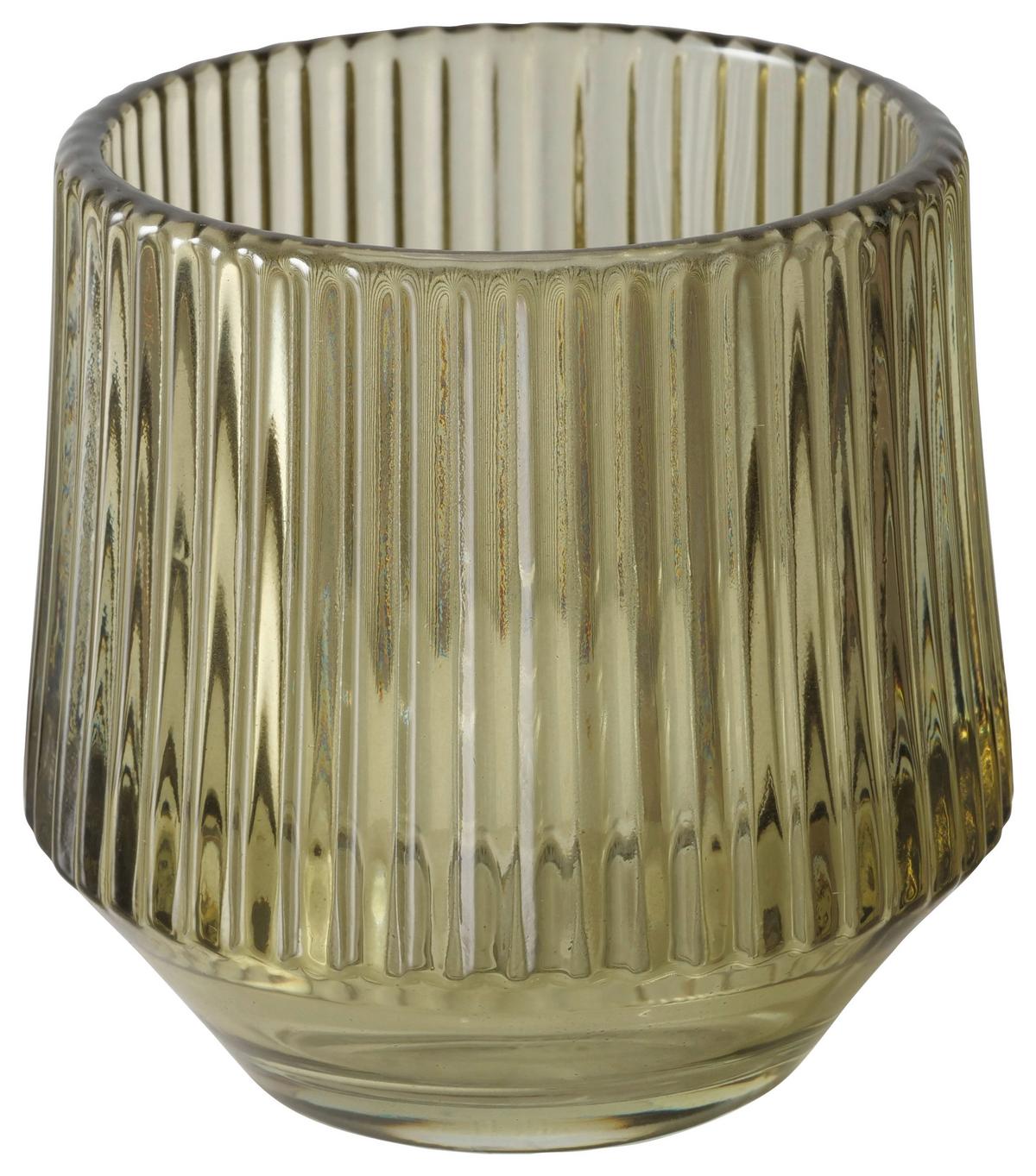 Sklenený svietnik Tiago, V: 8cm - Basics, sklo (8/8cm) - Modern Living