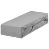 Gumis Lepedő Alaska Kb. 90/200cm - ezüst, Konventionell, textil (90/200cm) - Ondega