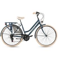 Citybike Blau 28 Zoll, Rahmenhöhe 50cm - Blau, Design, Metall (25/140/60cm)