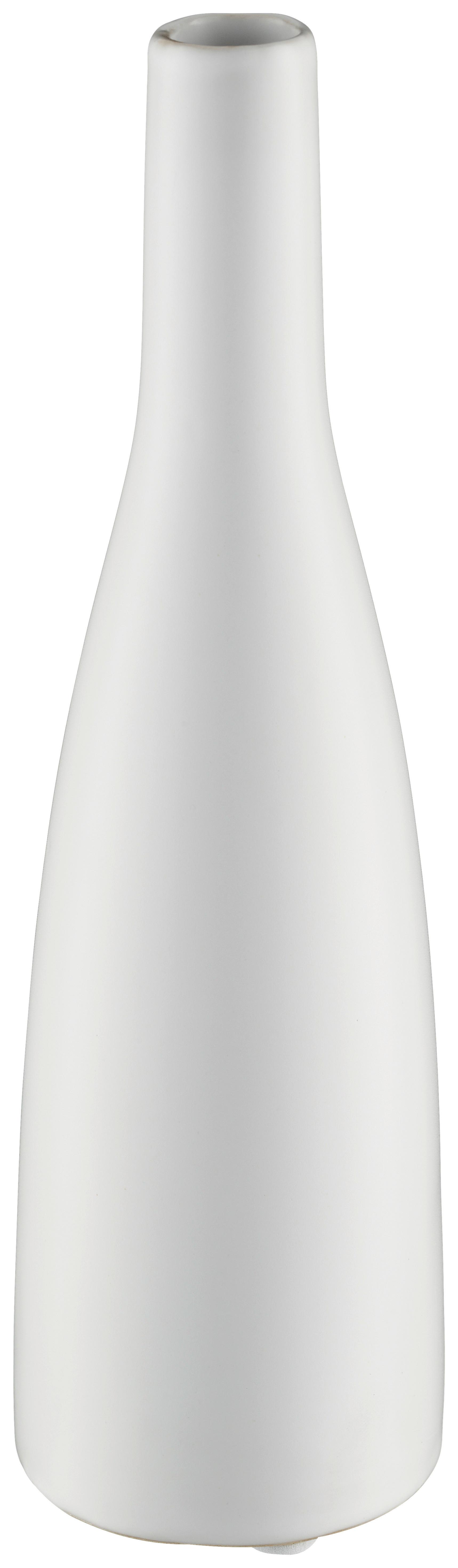 Váza PLANICO II - biela, Modern, keramika (20,5cm) - Mömax