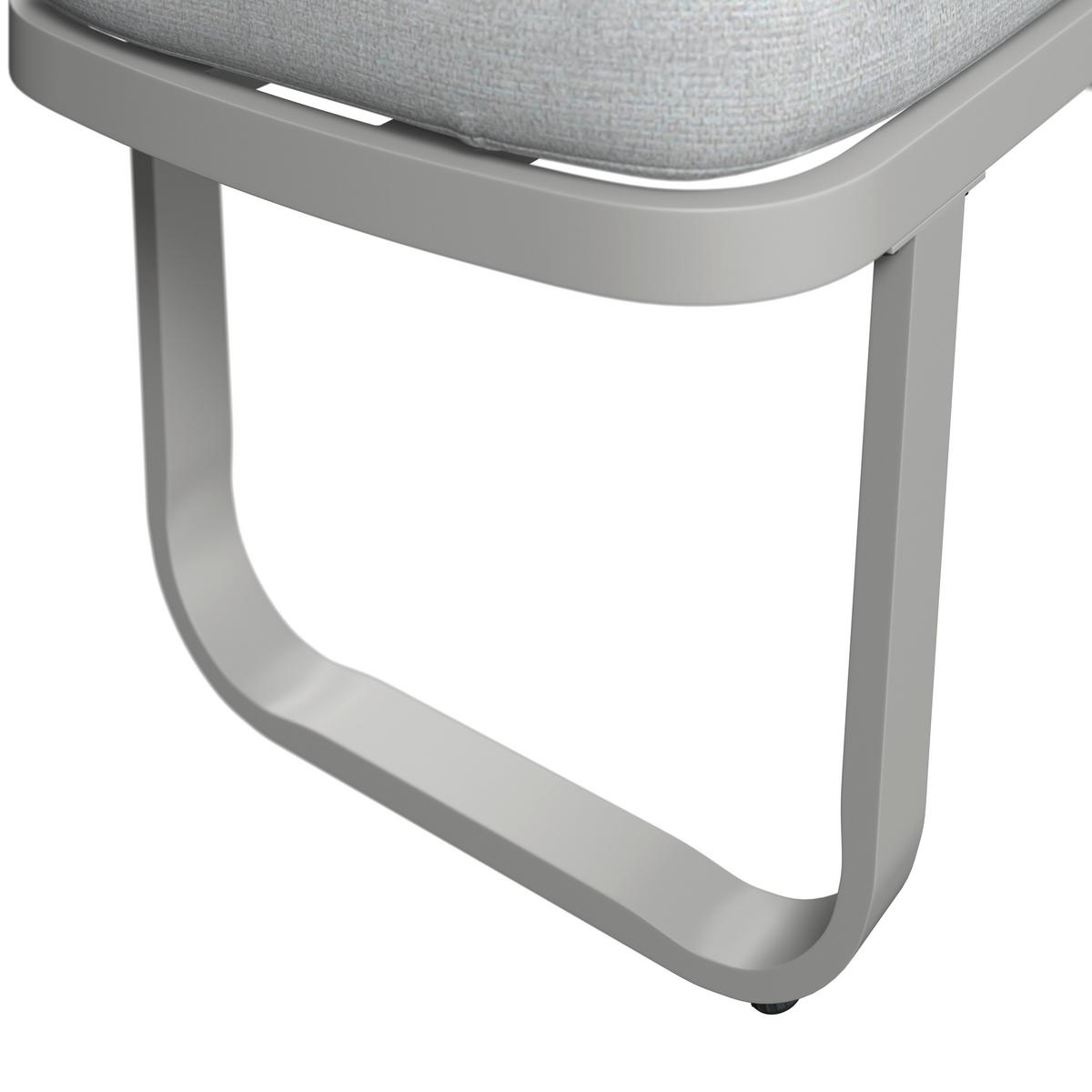 Loungegarnitur Auckland - Beige/Creme, MODERN, Glas/Textil (242/195cm) - Beldano