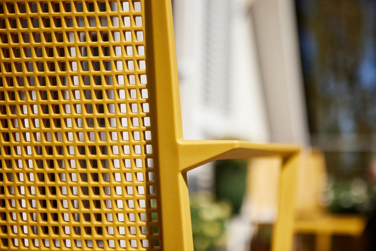 Stapelstuhl T20096 - Gelb, Basics, Kunststoff (46/80/56cm) - Siena Garden