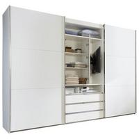 SKŘÍŇ S POSOUVACÍMI DVEŘMI MAGICGLAS bílá - bílá/barvy nerez oceli, Moderní, kov/kompozitní dřevo (300/216/65cm) - MID.YOU
