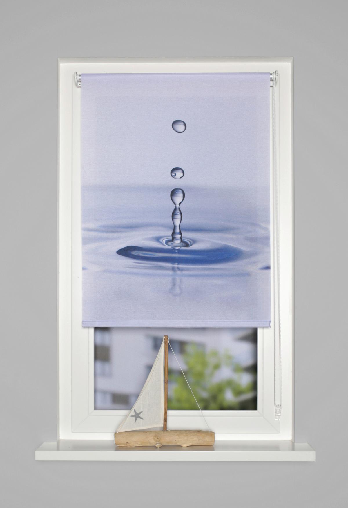 Klemmrollo Naturfarben B: 100 cm - Naturfarben, KONVENTIONELL, Textil (100/150cm)