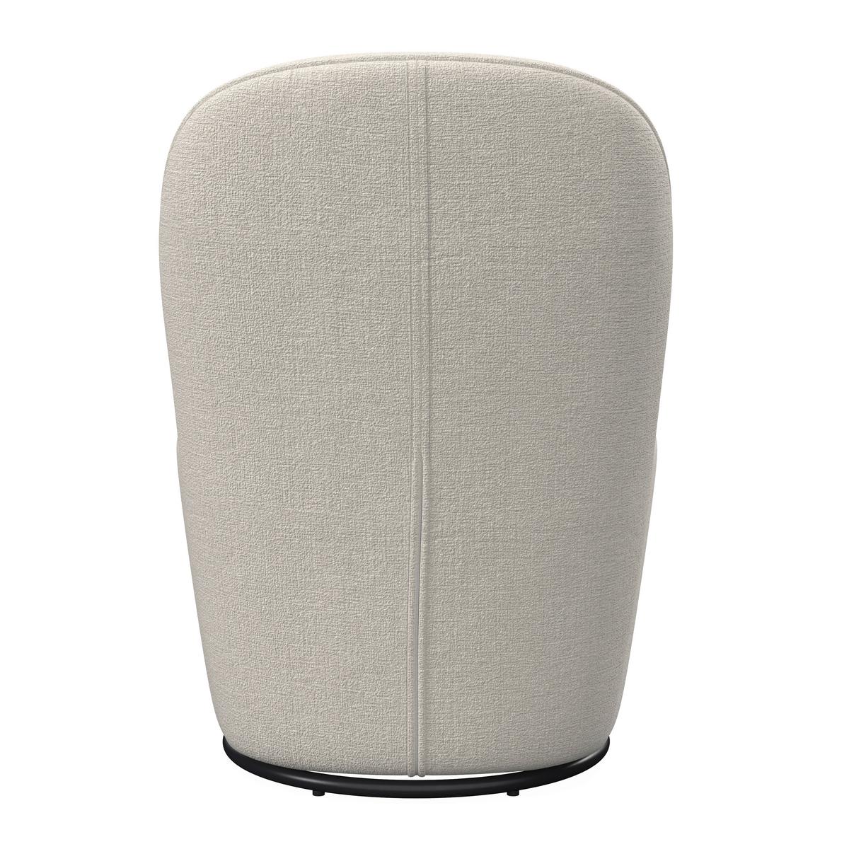ŽIDLE VITTORE - krémová/béžová, Moderní, kov/dřevo (56/83,5/62cm) - Bessagi Home