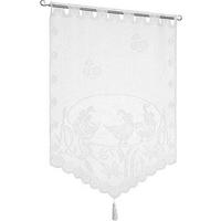 Készfüggöny Lace - fehér, Konventionell, textil (60/90cm) - Ondega