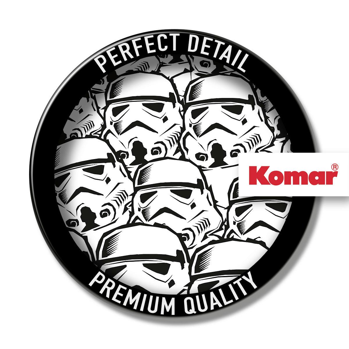 Fototapete Star Wars Stormtrooper Swarm - Schwarz/Weiß, Trend, Textil (250/280cm)