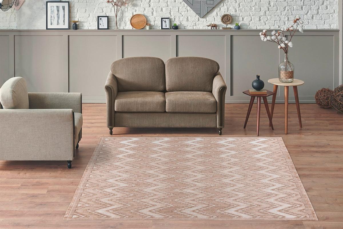 Teppich Beige Sarai 160x230 cm - Beige, KONVENTIONELL, Textil (160/230cm) - Kayoom