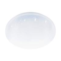 LED-Deckenleuchte Pogliola-S Ø 31 cm, Glänzend - Weiß, Basics, Kunststoff/Metall (31/5,5cm) - Eglo