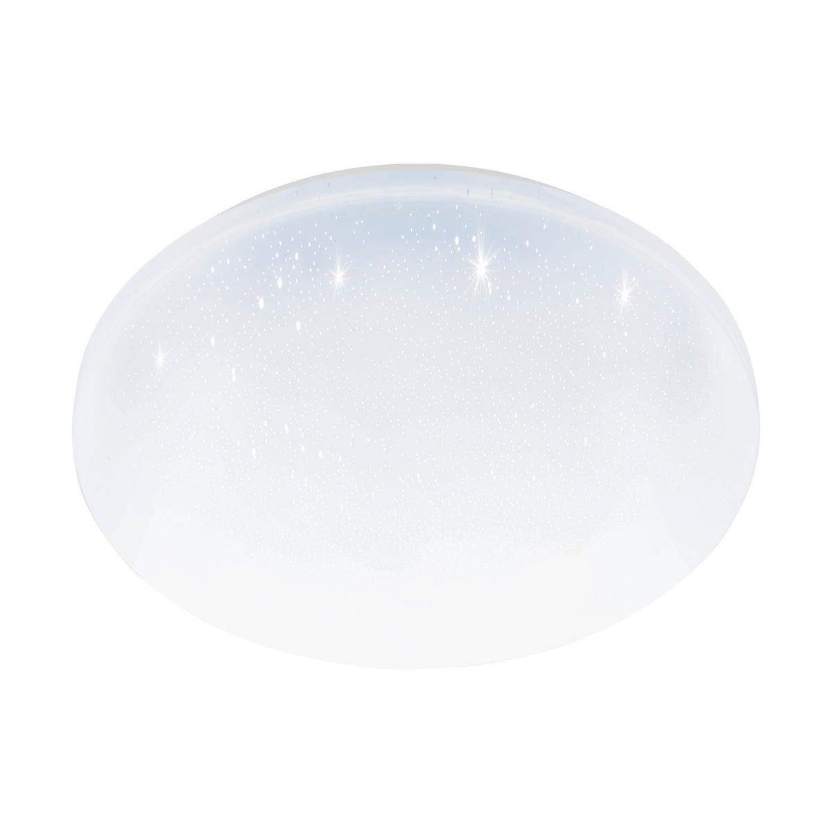 LED-Deckenleuchte Pogliola-S Ø 31 cm, Glänzend - Weiß, Basics, Kunststoff/Metall (31/5,5cm) - Eglo