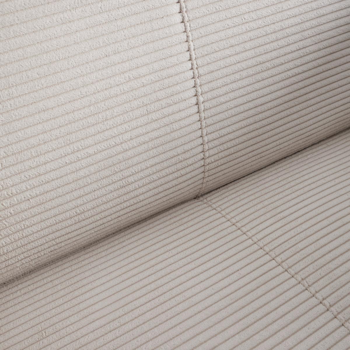 Dvoumístná pohovka SAM, krémový manšestr - krémová, Moderní, textil (157/79/84cm) - Mömax